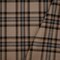 Brown-Orange-Multi Wool-Poly Plaid Woven Shirting Fabric By the Yard